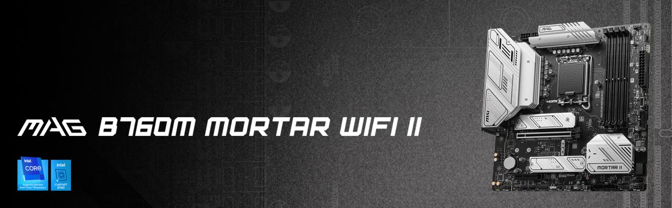MSI MAG B760M Mortar WiFi II Anakart a1