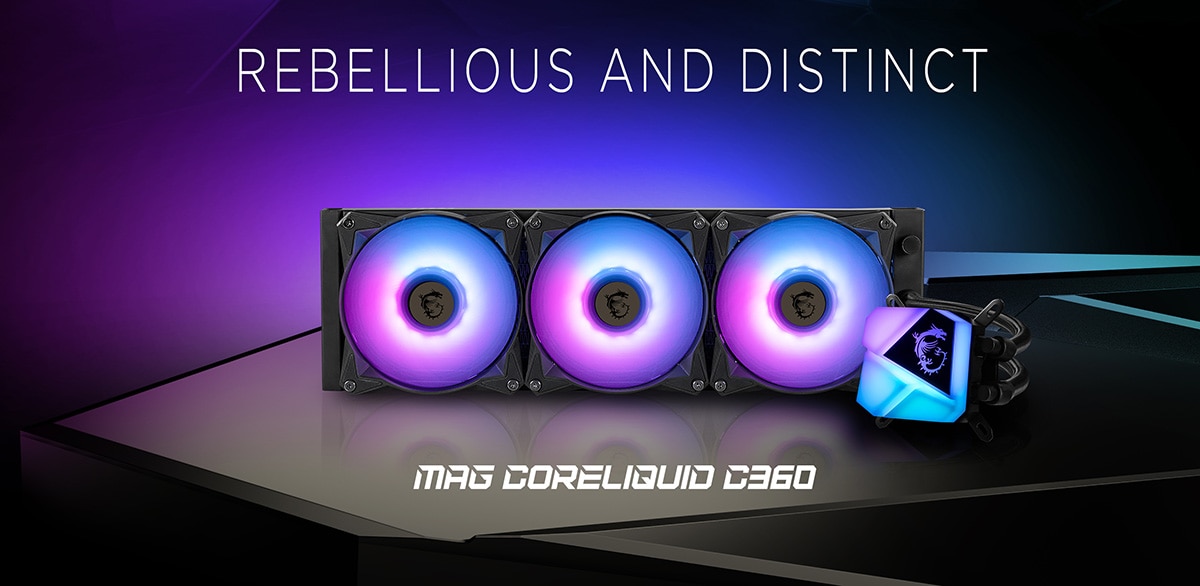 MSI MAG CoreLiquid C360 ARGB Sıvı Soğutucu a1