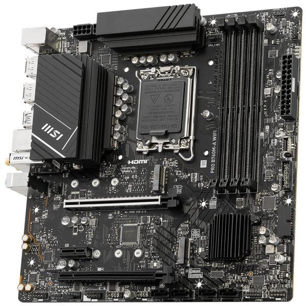 Msi Pro B760m A Wifi 6800mhz Oc Ddr5 Soket 1700 M 2 Hdmi Dp Matx Anakart 2