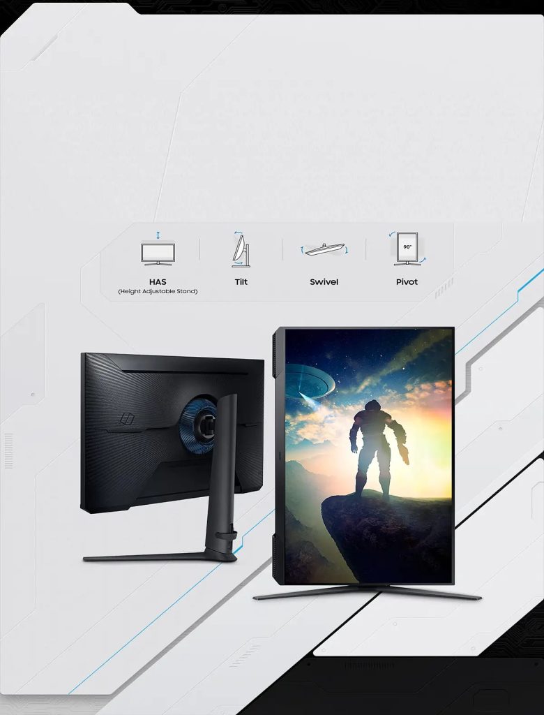 Samsung Odyssey G5 Ls27cg510euxuf 27 Inc 165 Hz 1ms Wqhd Freesync Premium Va Gaming Monitor H6