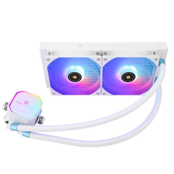 Thermalright Prism 240 Argb 240mm Intel Amd Uyumlu Beyaz Islemci Sivi Sogutucu 2