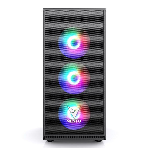 Vento Vg07f Rgb Siyah Mid Tower Atx Hyper Pro H3 650 80 Bronze Gaming Kasa Yy1
