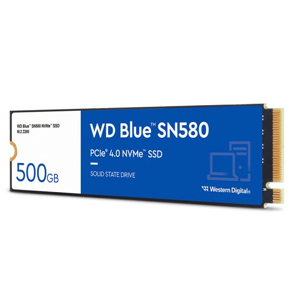 Wd Blue Sn580 500gb Pcie Gen4 X4 Okuma 4000mb Yazma 3600mb M 2 Ssd Wds500g3b0e 1