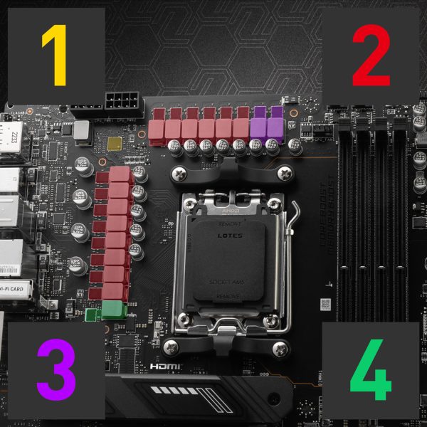 MSI MAG X670E TOMAHAWK WiFi Anakart a3