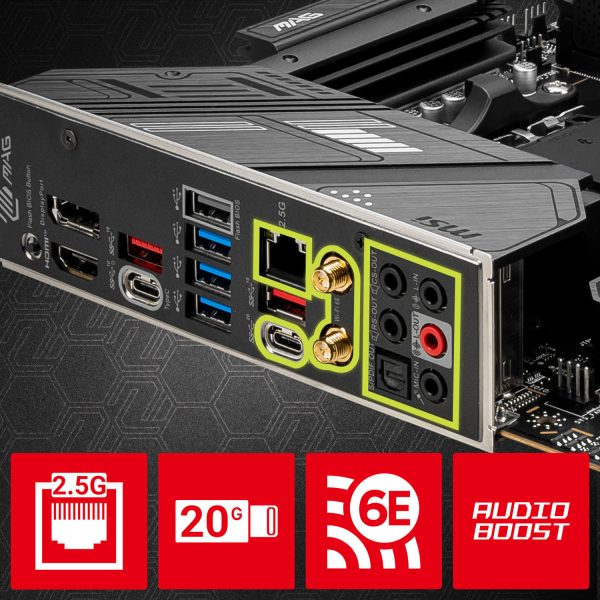 MSI MAG X670E TOMAHAWK WiFi Anakart a9