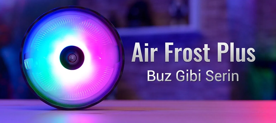 Aerocool Air Frost Plus Amd Intel Frgb 12cm Islemci Sogutucu Ae Cc Afp Frgb H2