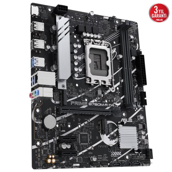 Asus Prime B760m R D4 5333mhz Ddr4 Soket 1700 M 2 Hdmi Matx Anakart 3