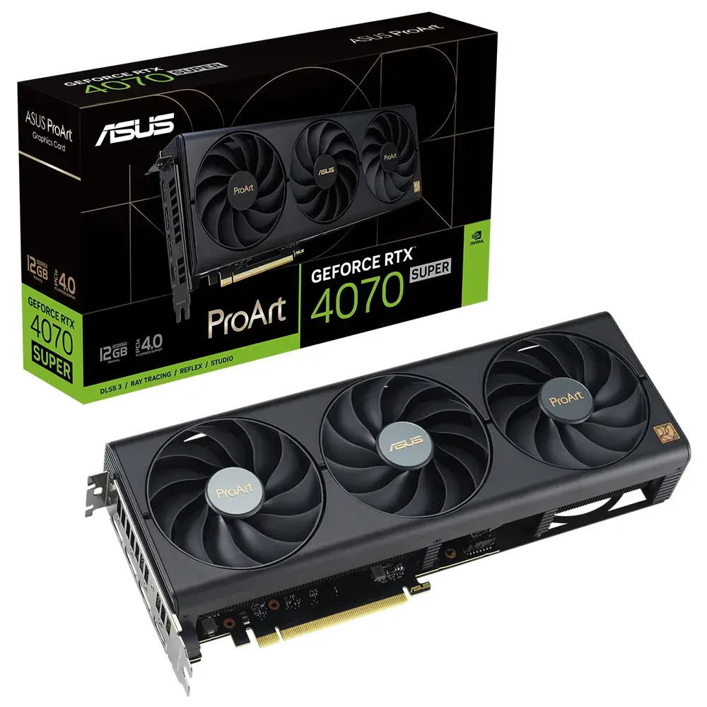 Asus Proart Geforce Rtx 4070 Super 12gb Gddr6x 192 Bit Dlss 3 Ekran Karti 1