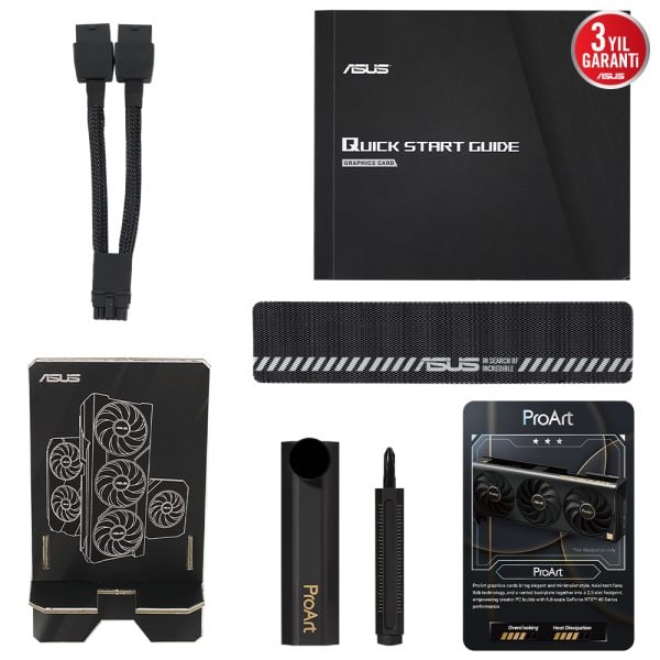Asus Proart Geforce Rtx 4070 Ti Super 16gb Gddr6x 256 Bit Dlss 3 Ekran Karti 12