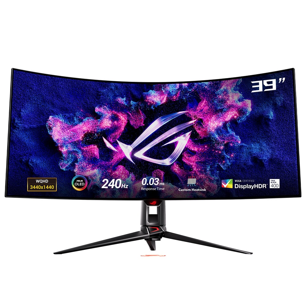 Asus Rog Swift Oled Pg39wcdm 39 Inc 240hz 0 03ms Wqhd Adaptive Sync Woled Kavisli Gaming Monitor 1