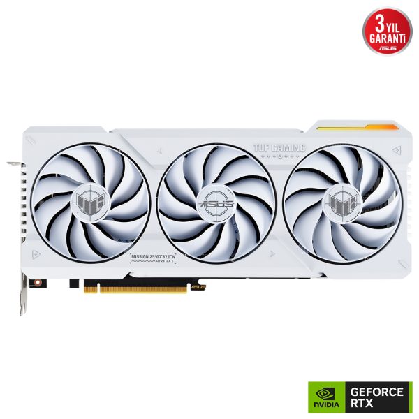 Asus Tuf Gaming Geforce Rtx 4070 Ti Super Oc 16gb Gddr6x 256 Bit Dlss 3 Beyaz Ekran Karti 1