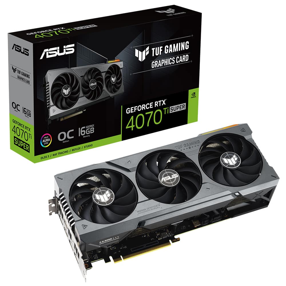 Asus Tuf Gaming Geforce Rtx 4070 Ti Super Oc 16gb Gddr6x 256 Bit Dlss 3 Ekran Karti