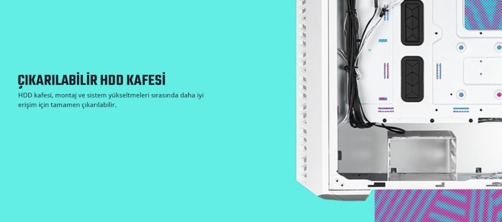 Cooler Master Masterbox Mb520 Usb 3 0 Mid Tower Beyaz Gaming Kasa Mb520 Wgnn S03 H7
