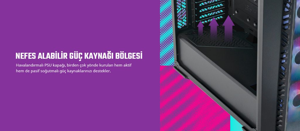 Cooler Master Masterbox Mb520 Usb 3 0 Mid Tower Gaming Kasa H11