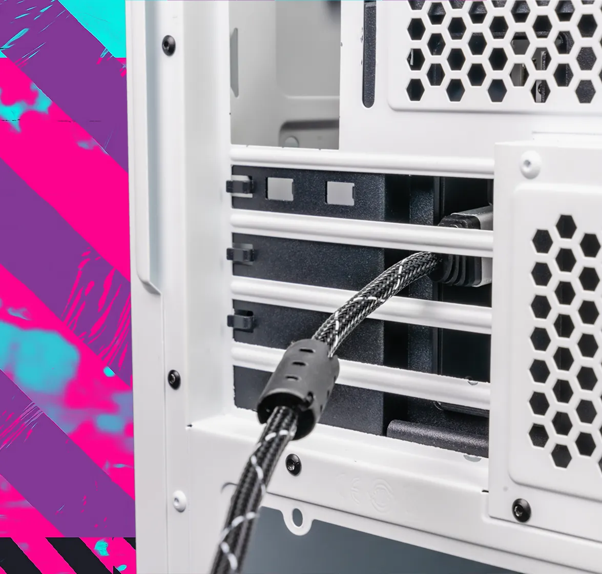 Cooler Master Pci E 4 0 Dikey Beyaz Ekran Karti Tutucu Kiti V3 Mca U000r Wfvk03 Yh8