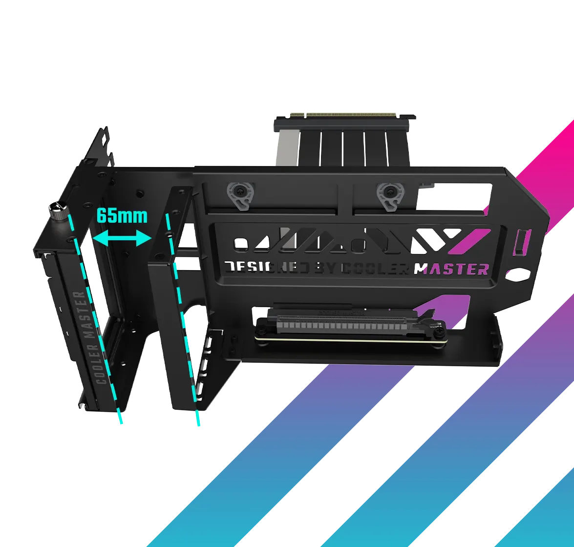 Cooler Master Pci E 4 0 Dikey Beyaz Ekran Karti Tutucu Kiti V3 Mca U000r Wfvk03 Yh9