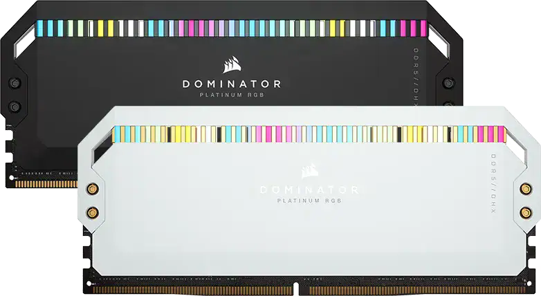 Corsair Dominator Platinum Rgb 32gb 2x16gb 5600mhz Cl36 Ddr5 Ram Cmt32gx5m2b5600c36 H5