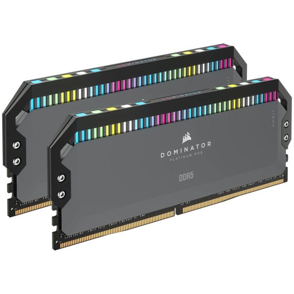 Corsair Dominator Platinum Rgb 32gb 2x16gb 6000mhz Cl36 Amd Expo Ddr5 Gri Ram Cmt32gx5m2d6000z36 1