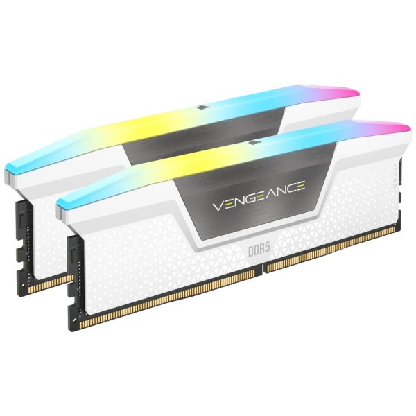 Corsair Vengeance Rgb 32gb 2x16gb 6000mhz Cl40 Intel Xmp Ddr5 Beyaz Ram Cmh32gx5m2b6000c40w 1