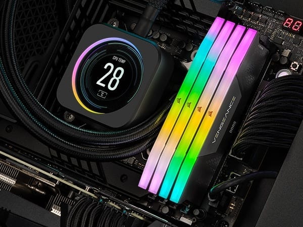 Corsair Vengeance Rgb 32gb 2x16gb 6400mhz Cl32 Intel Xmp 3 0 Ddr5 Ram Cmh32gx5m2b6400c32 Hh2