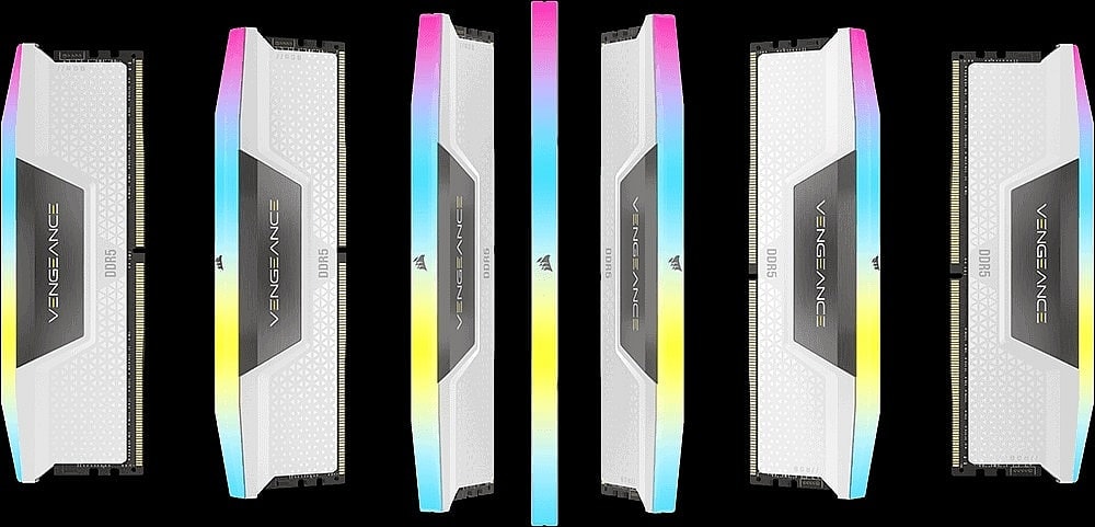 Corsair Vengeance Rgb 64gb 2x32gb 6000mhz Cl40 Amd Expo Ddr5 Ram Cmh64gx5m2b6000z40 Hh4