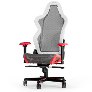Dxracer Airpro Serisi Ofis Ve Oyuncu Koltugu Beyaz Kirmizi Air R1s Wrn G B4 1