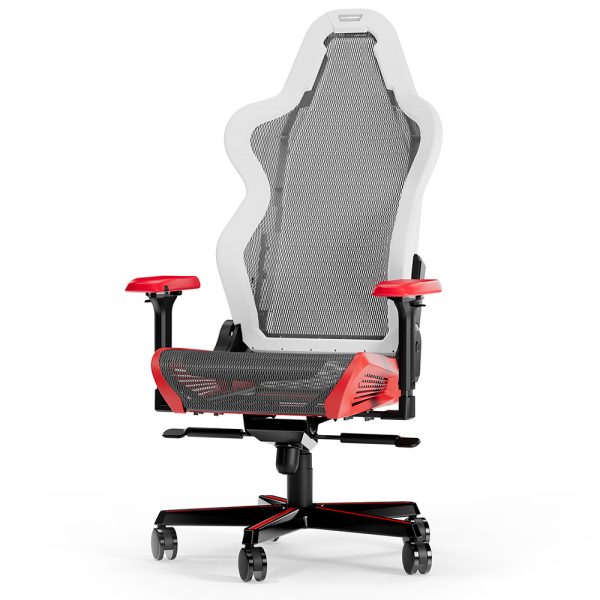 Dxracer Airpro Serisi Ofis Ve Oyuncu Koltugu Beyaz Kirmizi Air R1s Wrn G B4 1