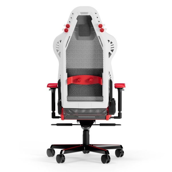 Dxracer Airpro Serisi Ofis Ve Oyuncu Koltugu Beyaz Kirmizi Air R1s Wrn G B4 4