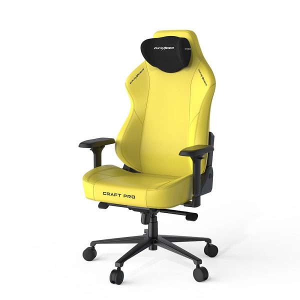 Dxracer Craft Pro Classic Ofis Ve Oyuncu Koltugu Sari Cra Pr001 Y H1 1