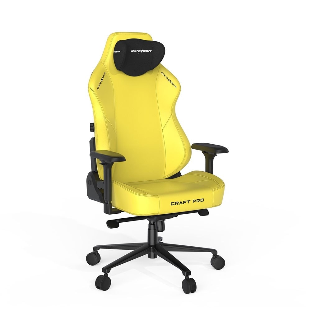 Dxracer Craft Pro Classic Ofis Ve Oyuncu Koltugu Sari Cra Pr001 Y H1