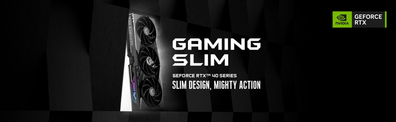 MSI GeForce RTX 4070 SUPER 12G Gaming X Slim Ekran Kartı a1
