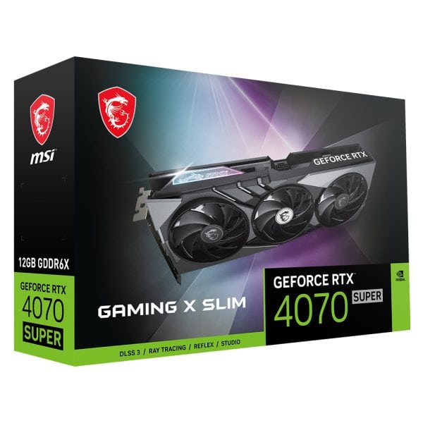 Msi Geforce Rtx 4070 Super Gaming X Slim 12gb Gddr6x 192 Bit Dlss 3 Ekran Karti 9