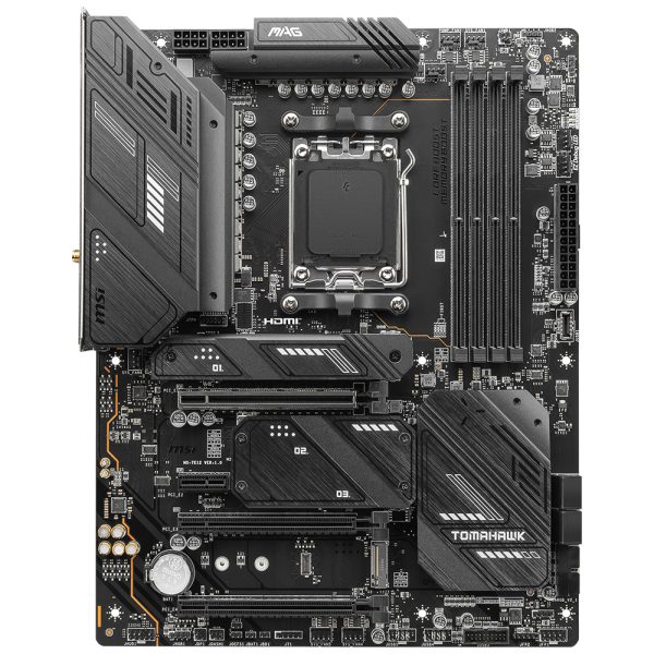 Msi Mag X670e Tomahawk Wifi 7800mhz Oc Ddr5 Soket Am5 M 2 Hdmi Dp Type C Atx Anakart 1