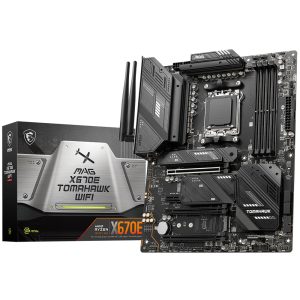Msi Mag X670e Tomahawk Wifi 7800mhz Oc Ddr5 Soket Am5 M 2 Hdmi Dp Type C Atx Anakart