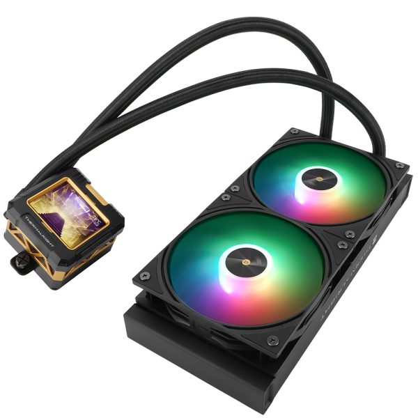 Thermalright Frozen Warframe 240 Black Argb 240mm Intel Amd Uyumlu Siyah Islemci Sivi Sogutucu 2 Yil Birebir Degisim Garantili 1