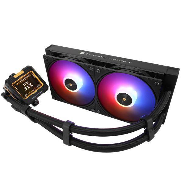 Thermalright Frozen Warframe 240 Black Argb 240mm Intel Amd Uyumlu Siyah Islemci Sivi Sogutucu 2 Yil Birebir Degisim Garantili 3