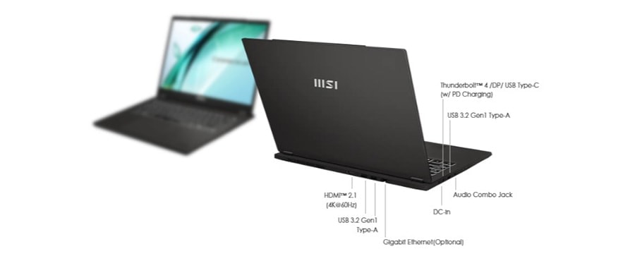 MSI COMMERCIAL 14 H A13MG-074XTR Intel Core i7-13700H 16GB 1TB SSD Iris Xe Graphics 14 inç WUXGA Freedos Laptop 11