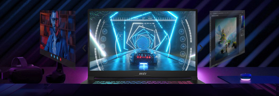 MSI KATANA A17 AI B8VE-853XTR AMD Ryzen 7-8845HS 16GB DDR5 1TB SSD RTX4050 6GB 17.3 inç Full HD 144Hz Freedos Gaming Laptop 12