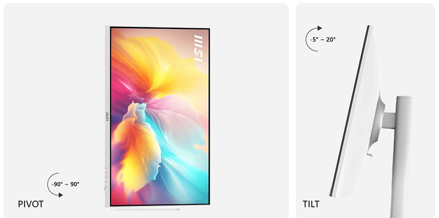 MSI MODERN MD2712PW 27 inç 100Hz 1Ms FLAT IPS Adaptive Sync Full HD TYPE-C Monitör 13