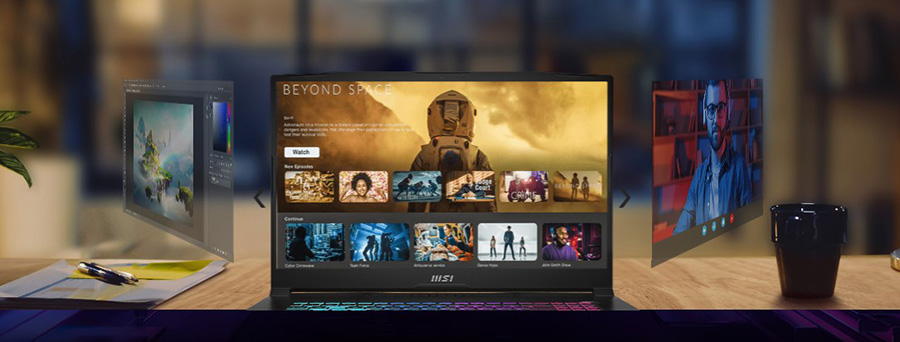 MSI KATANA A17 AI B8VE-853XTR AMD Ryzen 7-8845HS 16GB DDR5 1TB SSD RTX4050 6GB 17.3 inç Full HD 144Hz Freedos Gaming Laptop 14