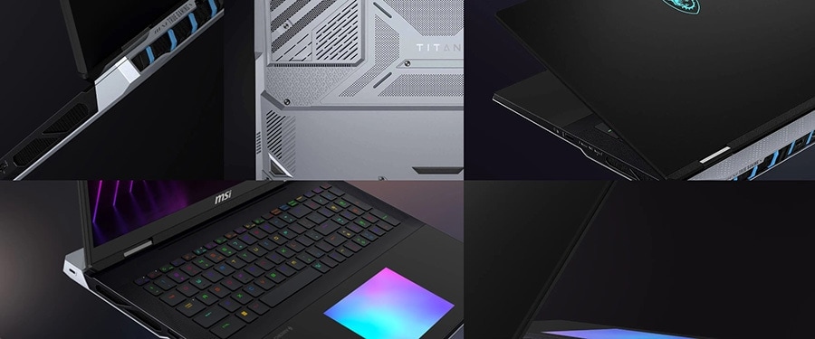 MSI TITAN 18 HX A14VIG-067TR Intel Core i9-14900HX 128GB DDR5 4TB SSD RTX4090 16GB 18 inç 120Hz UHD+ Windows 11 Pro Gaming Laptop 16