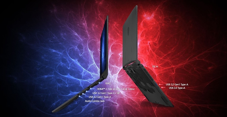 MSI KATANA A17 AI B8VE-853XTR AMD Ryzen 7-8845HS 16GB DDR5 1TB SSD RTX4050 6GB 17.3 inç Full HD 144Hz Freedos Gaming Laptop 19