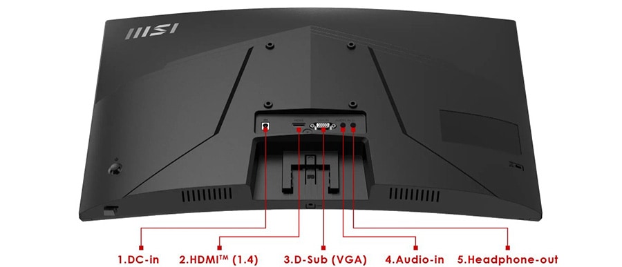 MSI PRO MP2422C Monitör a20