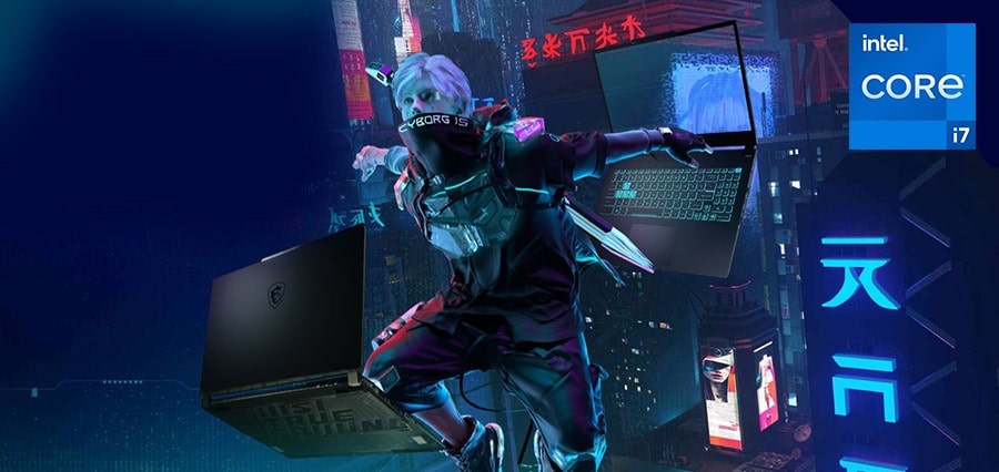 MSI CYBORG 15 A13VE-897XTR Intel Core i7-13620H 16GB DDR5 1TB SSD RTX4050 6GB 15.6 inç 144Hz Full HD Freedos Gaming Laptop 2