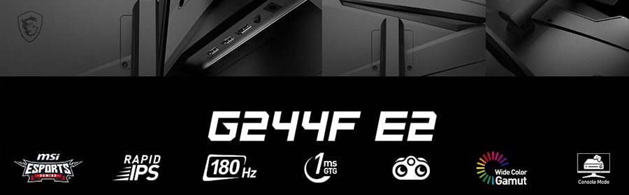 MSI G244F E2 Monitör h2