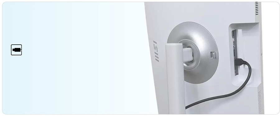 MSI MODERN MD272QXPW 27 inç 100Hz 1Ms FLAT IPS Adaptive Sync Full HD TYPE-C Monitör 22