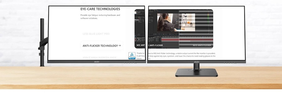 MSI MODERN MD272QXP 27 inç 100Hz 1Ms FLAT IPS Adaptive Sync WQHD Anti Glare Monitör