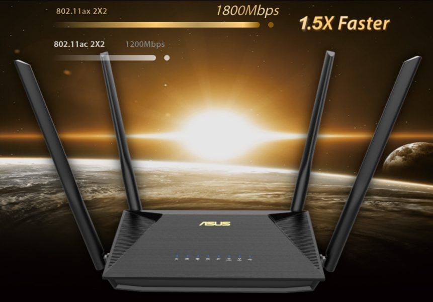 RT-AX1800U ASUS RT-AX1800U Router a3