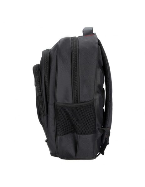 Plm City 15.6 17 Inç Laptop Sırt Çantası Siyah 3