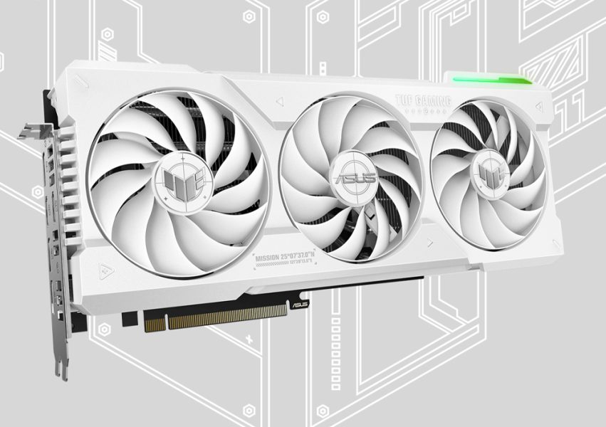 ASUS TUF Gaming GeForce RTX™ 4070 Ti White OC Edition 12GB GDDR6X ASUS TUF Gaming GeForce RTX™ 4070 Ti White OC Edition 12GB GDDR6X